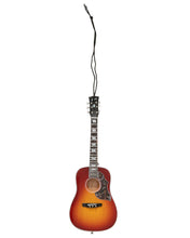 Load image into Gallery viewer, 6" Gibson Hummingbird Vintage Cherry Sunburst Guitar Holiday Tree Ornament