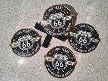 Load image into Gallery viewer, ILRR66 Route 66 Centennial Coster Set and Display Holder