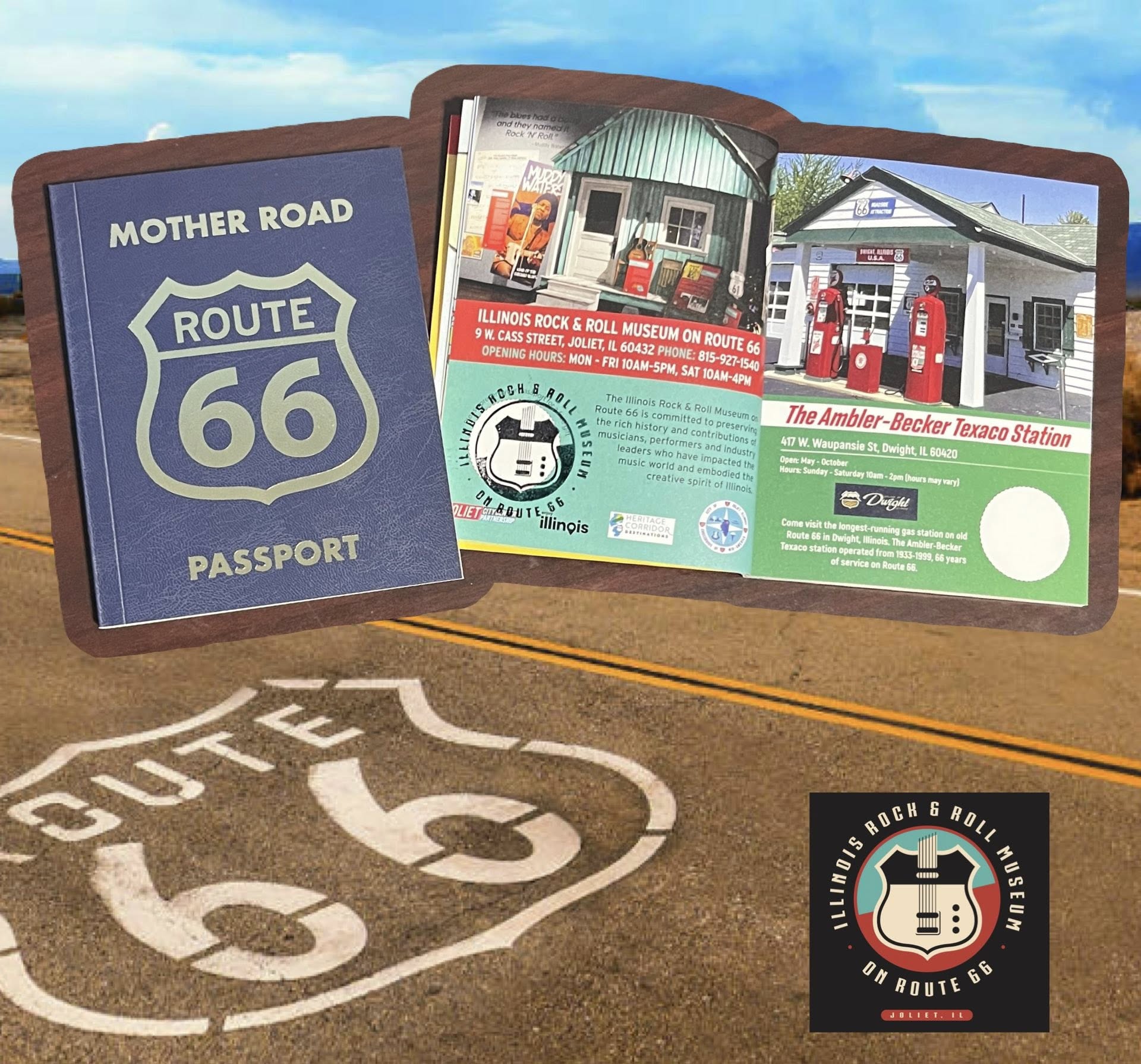 Route 66 Passport – Illinois Rock & Roll Museum on Route 66
