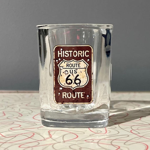 Route 66 Vintage Shot Glass