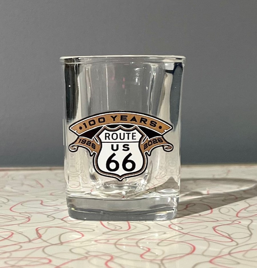 Route 66  *100 Years* Shot Glass
