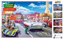Load image into Gallery viewer, Cruisin' Route 66 - Drive Through (1000 Piece Jigsaw Puzzle) Bonus Poster