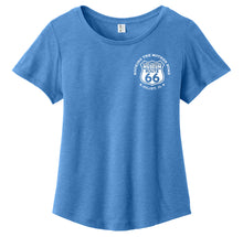 Load image into Gallery viewer, Women’s ILRR66 Centennial *Limited Edition* Scoop Neck Tee (Azure)