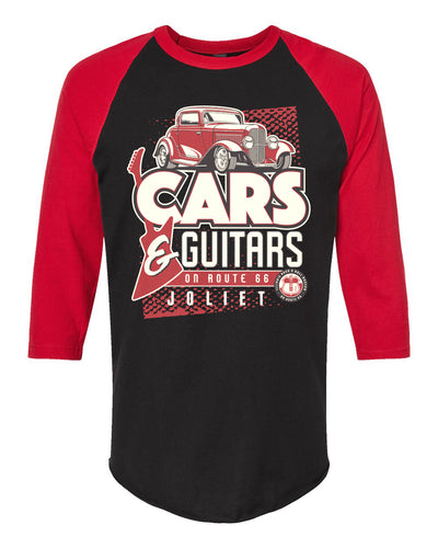 Cars & Guitars on Route 66 Jersey T-Shirt