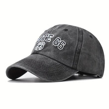 Load image into Gallery viewer, Classic Route 66 Embroidered Lightweight Cotton Casual Baseball Cap