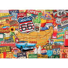 Load image into Gallery viewer, Greetings from Route 66 (500 Piece Jigsaw Puzzle) Bonus Poster