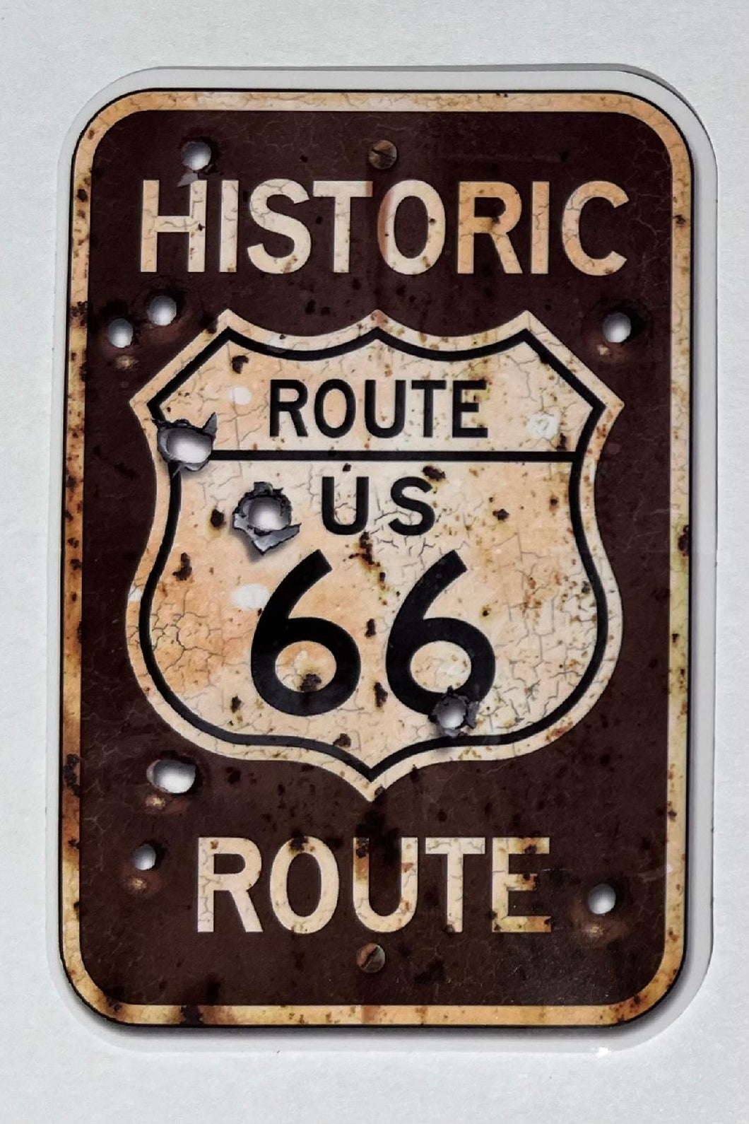 Route 66 Vinyl Sticker