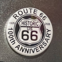 Load image into Gallery viewer, Route 66 Round Magnet - 2.25&quot; Assorted