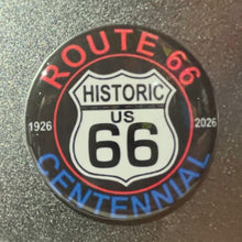 Load image into Gallery viewer, Route 66 Round Magnet - 2.25&quot; Assorted
