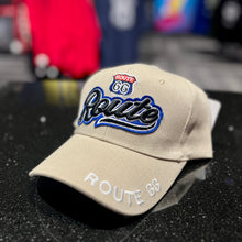 Load image into Gallery viewer, Route 66 Cursive Logo Velcro Back Baseball Cap