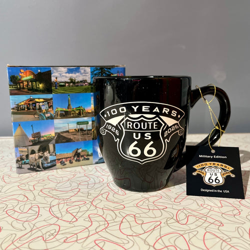 Route 66  *100 Years*  Milestone Anniversary Etched Coffee Mug
