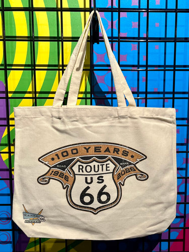 Route 66  *100 Years* Canvas Tote Bag
