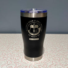 Load image into Gallery viewer, Illinois Rock &amp; Roll Museum on Route 66 - Etched Tumbler 20 oz.