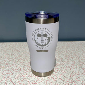 Illinois Rock & Roll Museum on Route 66 - Etched Tumbler 20 oz.