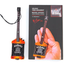 Load image into Gallery viewer, 6&quot; Michael Anthony - Jack Daniel&#39;s Bassd Guitar Holiday Tree Ornament