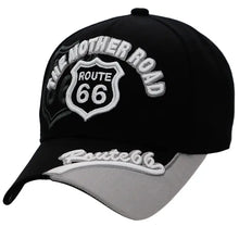 Load image into Gallery viewer, Route 66 the Mother Road Arc Logo Acrylic Baseball Cap