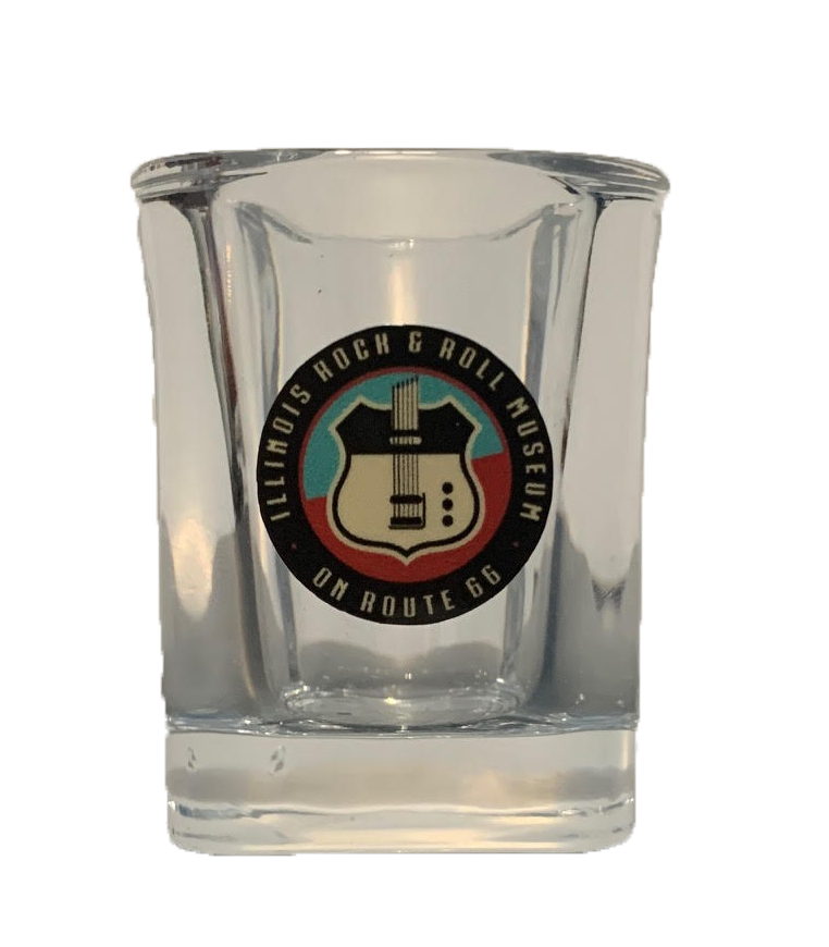 Illinois Rock & Roll Museum Shot Glass