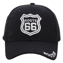 Load image into Gallery viewer, Route 66 Velcro Back Baseball Cap