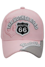 Load image into Gallery viewer, Route 66 the Mother Road Arc Logo Acrylic Baseball Cap