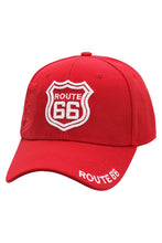Load image into Gallery viewer, Route 66 Velcro Back Baseball Cap
