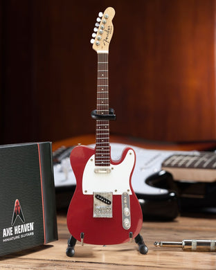 Officially Licensed Mini Candy Apple Red Fender (TM) Telecaster (TM) Guitar Replica