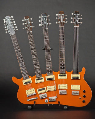 Rick Nielsen(TM) Monster Mini Guitar Replica 5 Neck Guitar