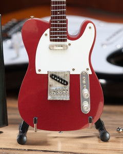 Officially Licensed Mini Candy Apple Red Fender (TM) Telecaster (TM) Guitar Replica